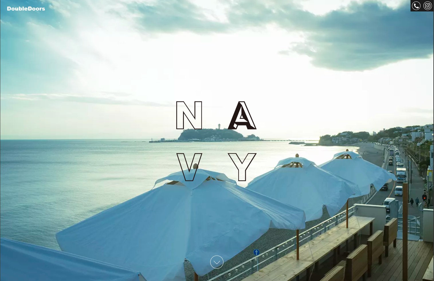 Double Doors NAVYの制作画面